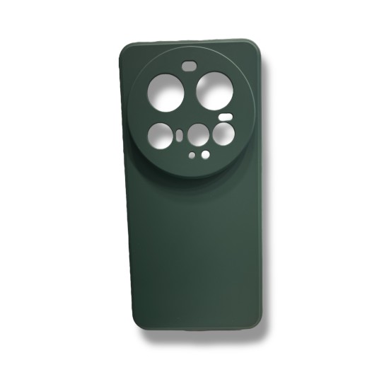  Back Cover Σιλικόνης Matte Πράσινο Xiaomi 15 Ultra
