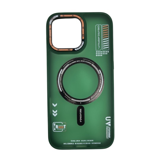 Dynamic MagSafe Back Case Πράσινο (iPhone 16 Pro Max)