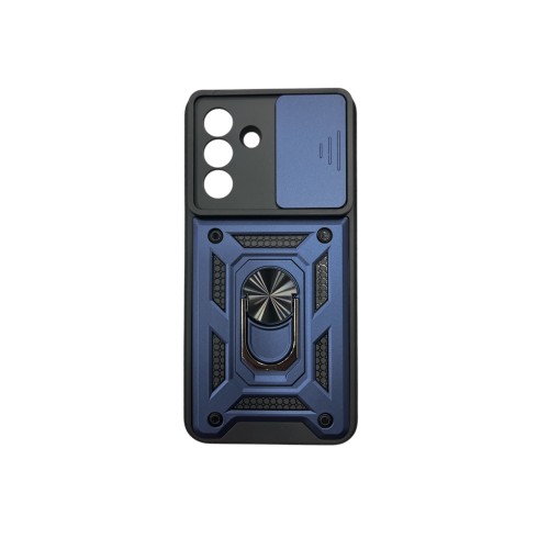 Hybrid Shockproof Ring Back Cover Συνθετική Ανθεκτική Μπλε (Galaxy A17)