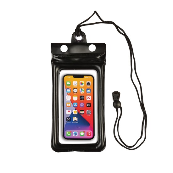 Floating Waterproof Phone Dry Bag Case Pouch IPX8 For iPhone Universal Black