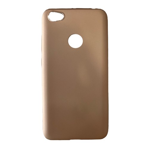 OEM Θήκη Σιλικόνης Soft TPU Back Cover Για Redmi Note 5A - Metallic Μπεζ
