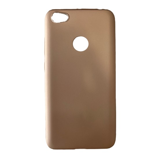  OEM Θήκη Σιλικόνης Soft TPU Back Cover Για Redmi Note 5A - Metallic Μπεζ