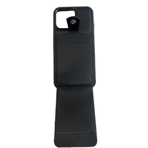 Card Back Cover Μαύρο (iPhone 14 Pro Max)