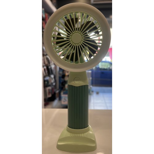 Φορητος Ανεμιστηρας Χειρος TML-277 Mini Green Fan