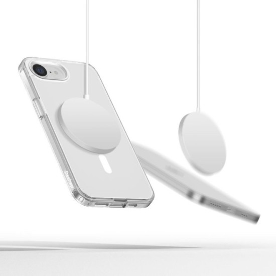Magsafe Back Cover Σιλικόνης Διάφανο (iPhone SE 4)