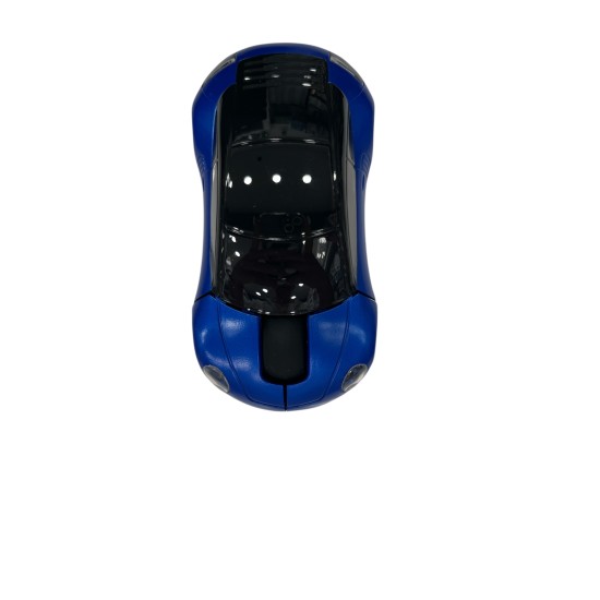 Mini Car Shape Gaming Mouse 2.4G Ανθεκτικό Ασύρματο Ποντίκι - Μπλε