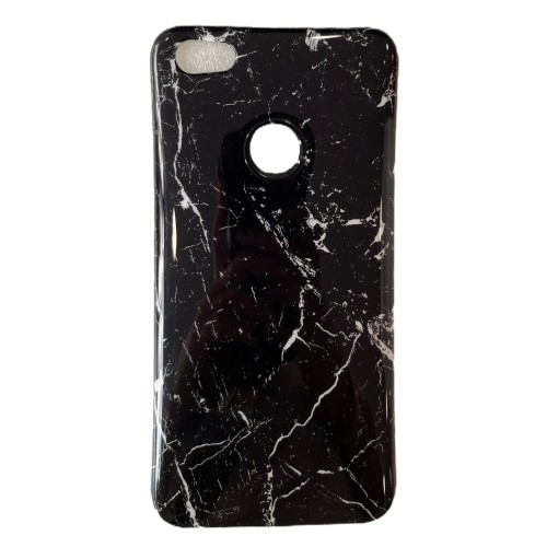 OEM Μάρμαρο Back Cover Σιλικόνης Μαύρο (Redmi Note 5A Prime )