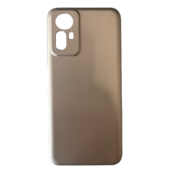 Redmi Note 12S Silky and Soft Touch Finish TPU 2mm Silicone Back Cover Case Χρυσό (oem)