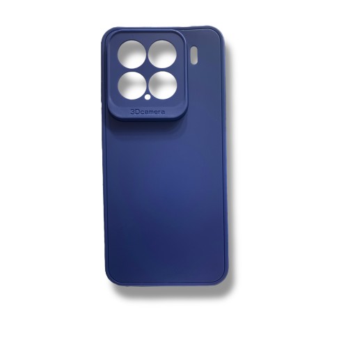  Back Cover Σιλικόνης Matte Μπλε Xiaomi 15
