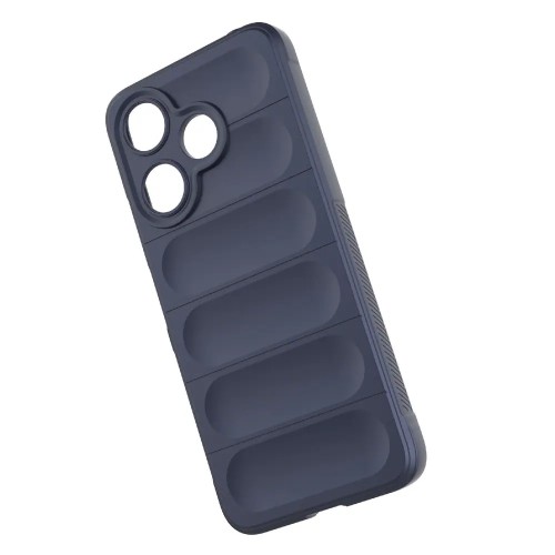 Θήκη Mad Mask Rugged Armor από σκληρό Premium TPU Μπλε Σκούρο (Realme C67 4G)