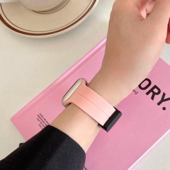 WatchBand Silicone Ροζ Λουράκι Apple Watch 42/44/45/49mm