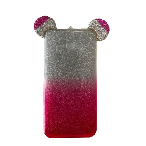 Back Cover Glitter Ροζ  (Galaxy J4 Plus)