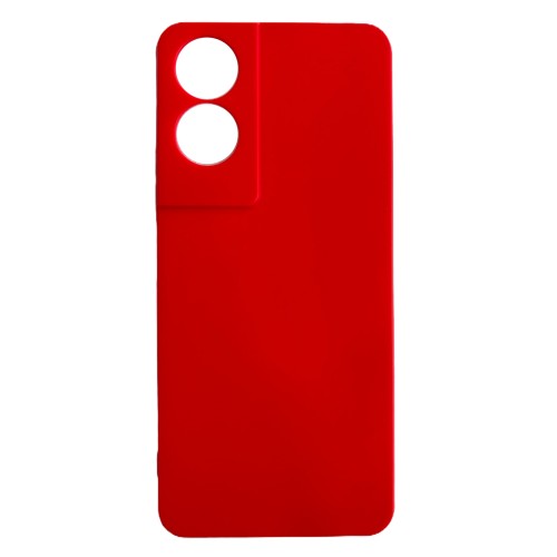 Back Cover Σιλικόνης Κόκκινο (Motorola Moto E13)