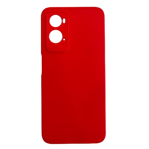 Back Cover Σιλικόνης Κόκκινο (Oppo A36, Oppo A76, Oppo A96)