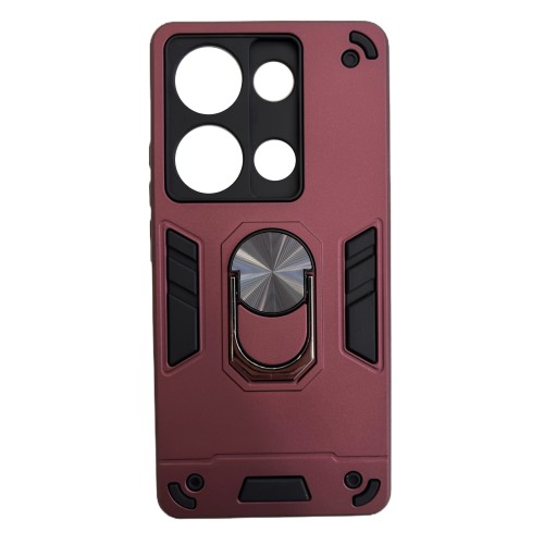 iPhone 15 Pro Hybrid Shockproof Armor Case Rotating Ring Car Mount Holder Black (oem)