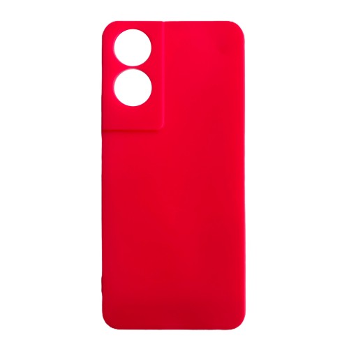Back Cover Σιλικόνης Φούξια (Motorola Moto E13)
