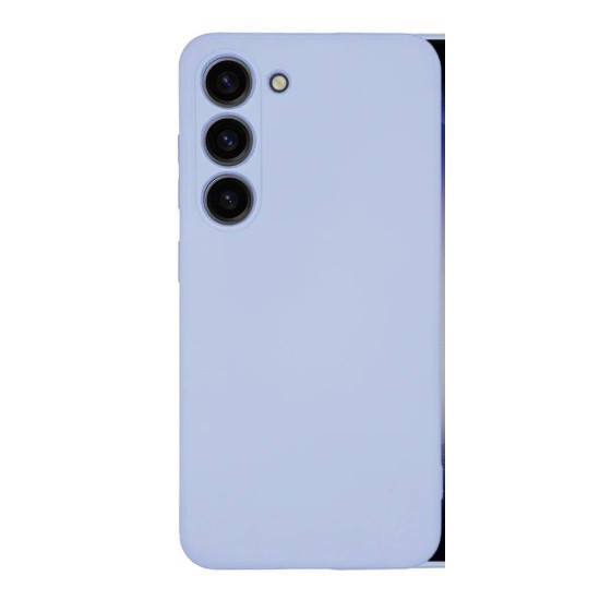 Samsung Galaxy S23 Plus Silky and Soft Touch Finish TPU Silicone Back Cover Case Γαλάζιο (oem)
