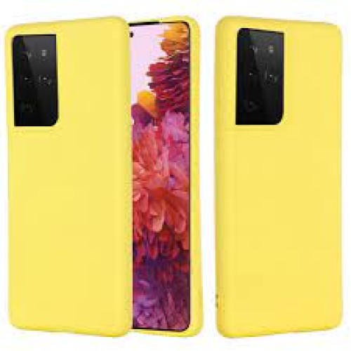 Back Cover Σιλικόνης Κίτρινο (Samsung Galaxy S11 plus) Back Cover Σιλικόνης Κίτρινο (Samsung Galaxy S11 plus)