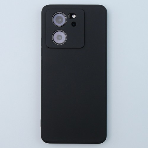 Back Cover Σιλικόνης Soft Touch Μαύρο (Poco F5) Back Cover Σιλικόνης Soft Touch Μαύρο (Poco F5)