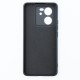  Back Cover Σιλικόνης Soft Touch Μαύρο (Poco F5)