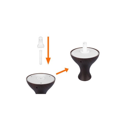 Συσκευή Αρωματοθεραπείας 130ml LXLL143 - Dark Wood Συσκευή Αρωματοθεραπείας 130ml LXLL143 - Dark Wood