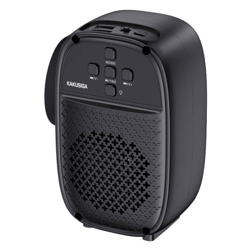 Bluetooth Speaker LED Kakusiga KSC-827 black Bluetooth Speaker LED Kakusiga KSC-827 black