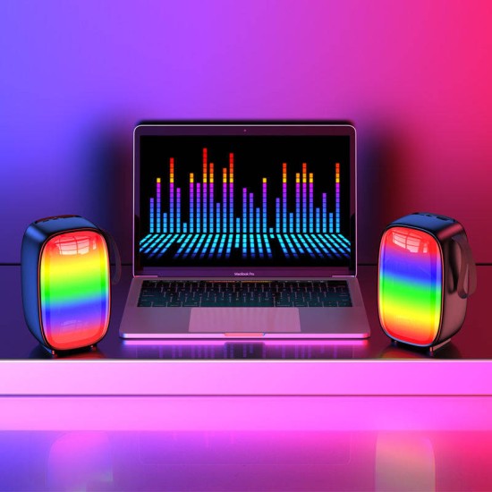 Bluetooth Speaker LED Kakusiga KSC-827 black