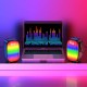 Bluetooth Speaker LED Kakusiga KSC-827 black