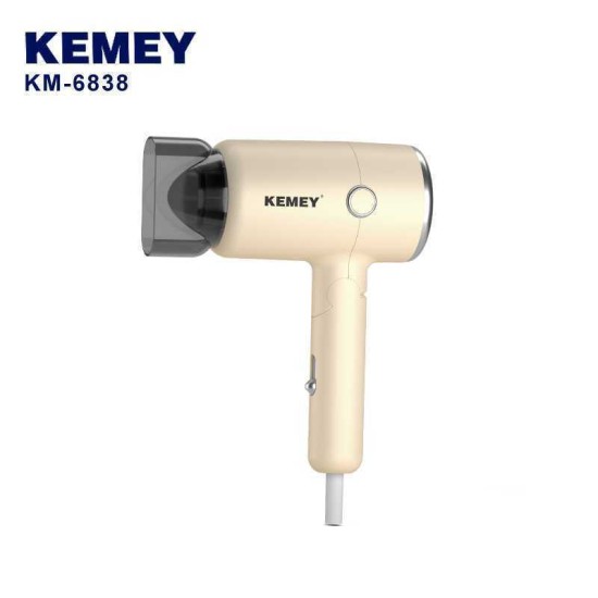 Kemei Πιστολάκι Μαλλιών Ταξιδίου 2000W KM-6838 Πράσινο