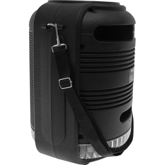 Σύστημα Karaoke με Ενσύρματα Μικρόφωνα Kimiso QS-3602 800W σε Μαύρο Χρώμα
