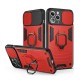 Sliding Camera Cover Σκληρή Θήκη με Δαχτυλίδι Red (Apple iPhone 13 Pro) Sliding Camera Cover Σκληρή Θήκη με Δαχτυλίδι Red (Apple iPhone 13 Pro)