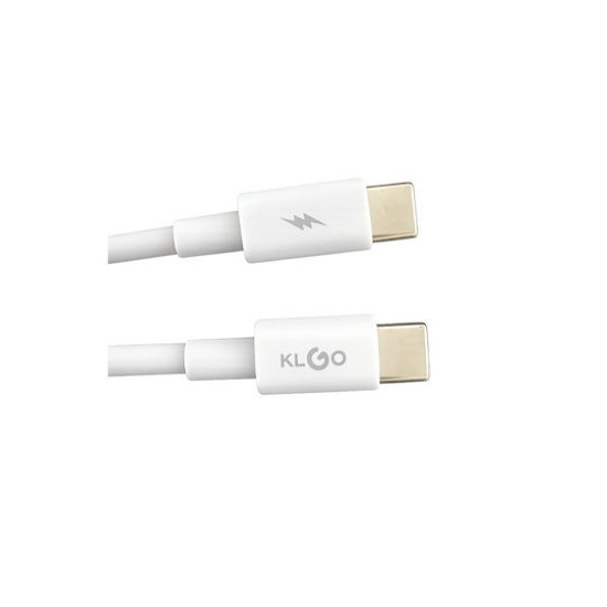 KLGO Φορτιστής με Θύρα USB-A και Θύρα USB-C και Καλώδιο USB-C - USB-C 35W Power Delivery Λευκός (PD-22) KLGO Φορτιστής με Θύρα USB-A και Θύρα USB-C και Καλώδιο USB-C - USB-C 35W Power Delivery Λευκός (PD-22)
