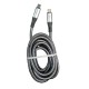 KLGO High Power Fast Charging Data Cable - Black
