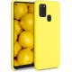 Back Cover Σιλικόνης Κίτρινο (Galaxy M31)