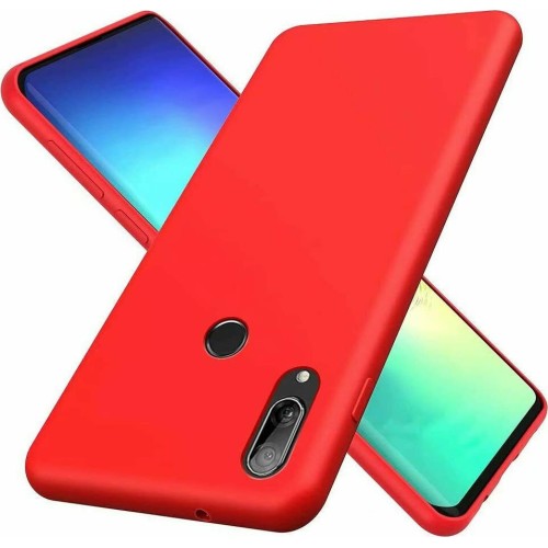 Back Cover Σιλικόνης Κόκκινο (Huawei Y7 2019 / Y7 Prime 2019)