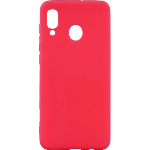 Back Cover Σιλικόνης Κόκκινο (Galaxy M20)
