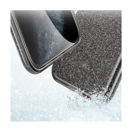 Θήκη Samsung Galaxy Note 8 Glitter Μαύρη Θήκη πλάτης Σιλικόνη