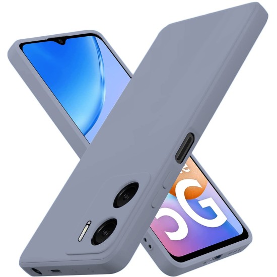 Back Cover Σιλικόνης Lavender Grey (Oppo Reno 13F)