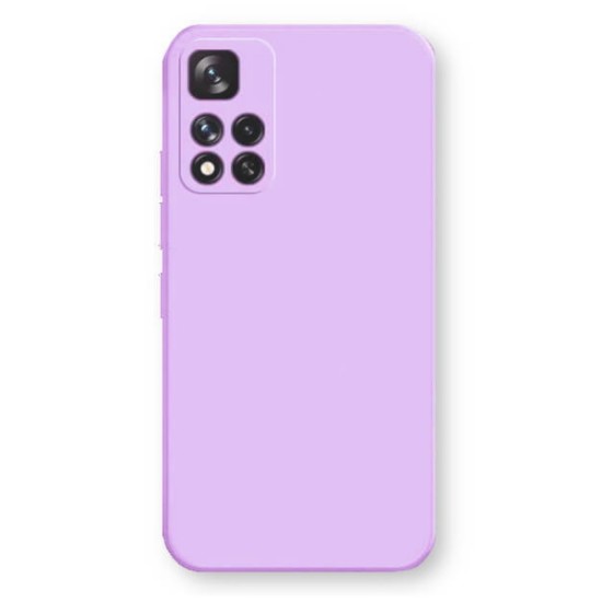 Back Cover Σιλικόνης Matte Λιλά Xiaomi Redmi Note 11 5G/ Poco M4 Pro Back Cover Σιλικόνης Matte Λιλά Xiaomi Redmi Note 11 5G/ Poco M4 Pro