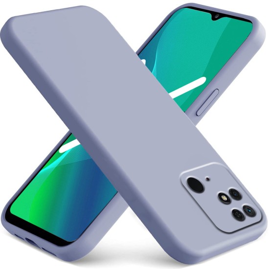 Back Cover Σιλικόνης Μωβ (Redmi 10C)