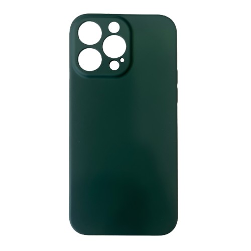 Θήκη σιλικόνης TPU soft touch για Apple iPhone 13 Pro - Πράσινο Θήκη σιλικόνης TPU soft touch για Apple iPhone 13 Pro - Πράσινο