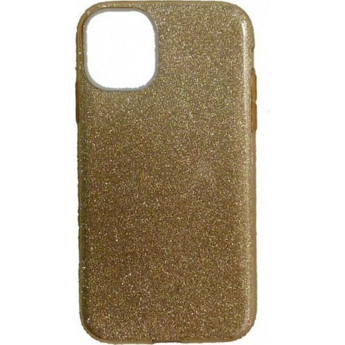 Glitter Shining Back Cover Σιλικόνης Χρυσό (Samsung Galaxy S20 plus)
