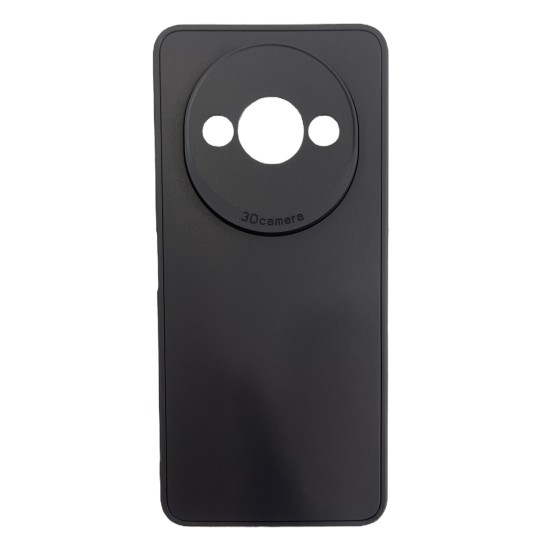 Back Cover Σιλικόνης Soft Touch Μαύρο (Xiaomi Redmi A3 2024) Back Cover Σιλικόνης Soft Touch Μαύρο (Xiaomi Redmi A3 2024)