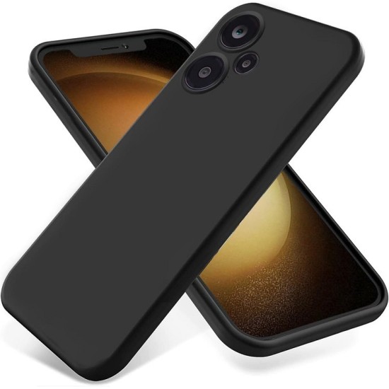 Back Cover Σιλικόνης Soft Touch Μαύρο (Xiaomi Poco F6) Back Cover Σιλικόνης Soft Touch Μαύρο (Xiaomi Poco F6)