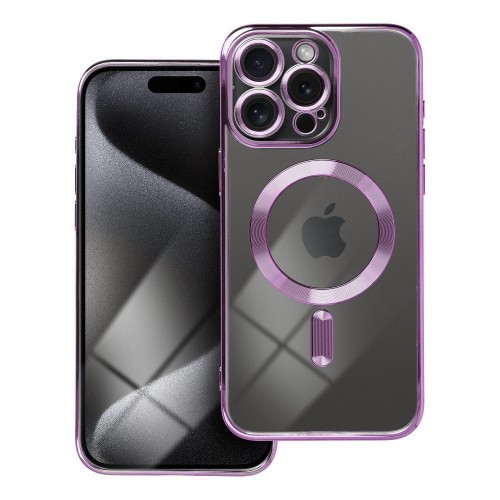 Electro Back Cover Μωβ (iPhone 15 Pro)