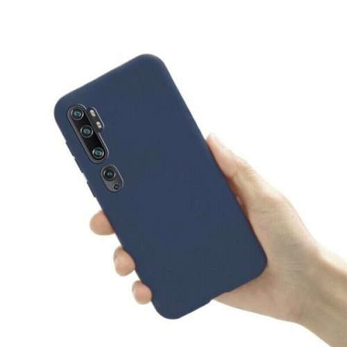 Back Cover Σιλικόνης Για Xiaomi MI Note 10 / Note 10 Pro / Note 10 lite Μπλε Back Cover Σιλικόνης Για Xiaomi MI Note 10 / Note 10 Pro / Note 10 lite Μπλε