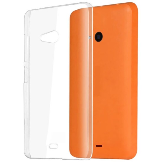 OEM Θήκη Σιλικόνης Για Microsoft Lumia 540 Διάφανη