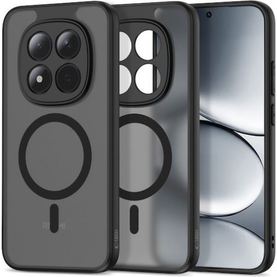 Tech-Protect MagSafe Back Cover Σιλικόνης / Πλαστικό Μαύρο (Redmi Note 15 Pro+ / Poco M8 Pro)