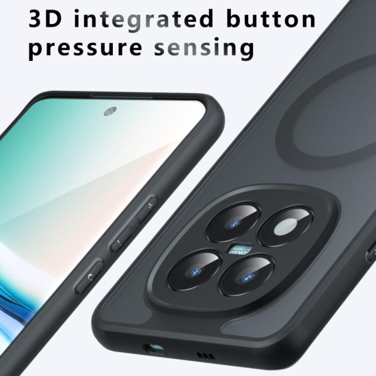 Tech-Protect MagSafe Back Cover Σιλικόνης / Πλαστικό Μαύρο (Redmi Note 15 Pro+ / Poco M8 Pro)