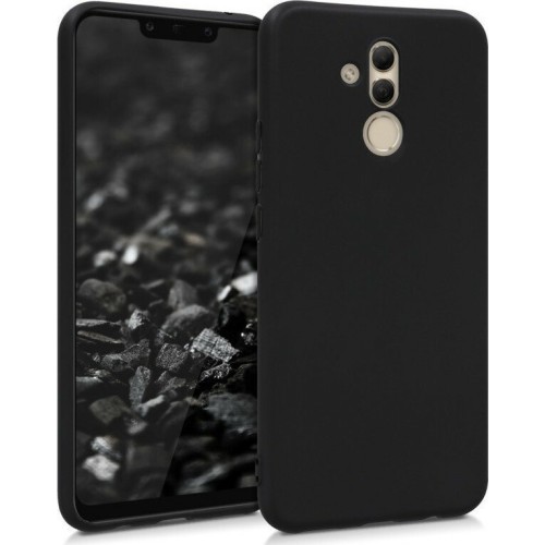 Back Cover Σιλικόνης Ματ Μαύρο (Huawei Mate 20 Lite)